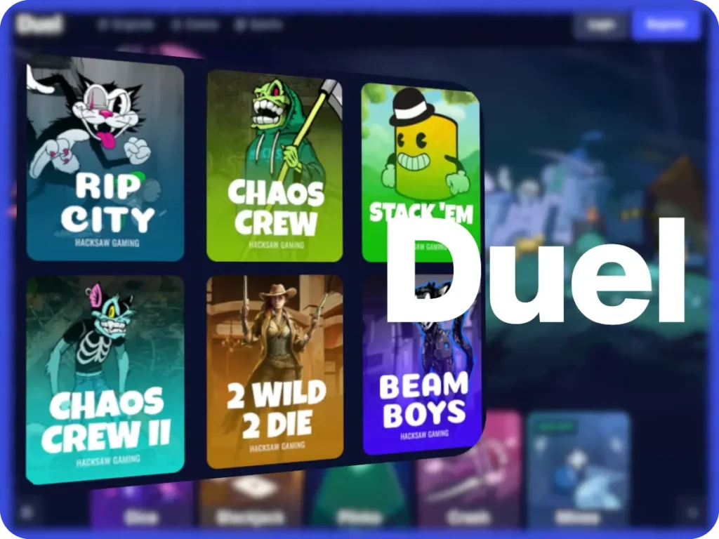 Games at Duel Casino